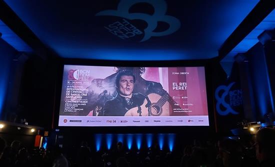 NewCo Audiovisual (iZen Group) premiered the movie El Rey Peret at the BCN Film Fest